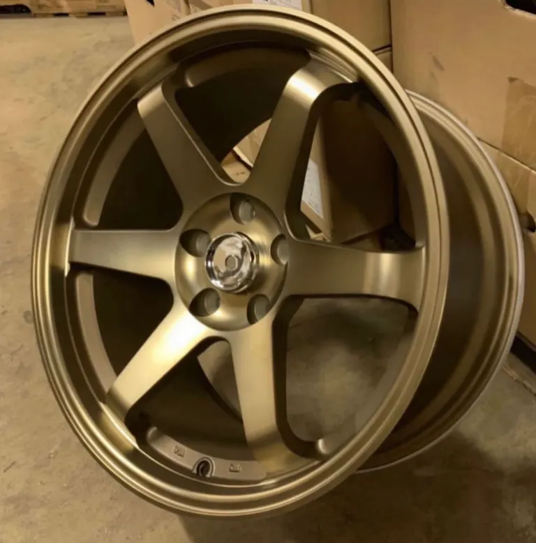Bronze TE37-style wheel at Stage One Auto Edison NJ
